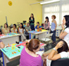 Vista general del aula durante la explicacin